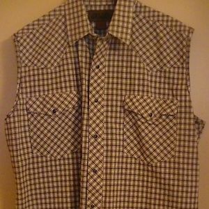 New no tag Ridge Rider sleeveless shirt, men XL